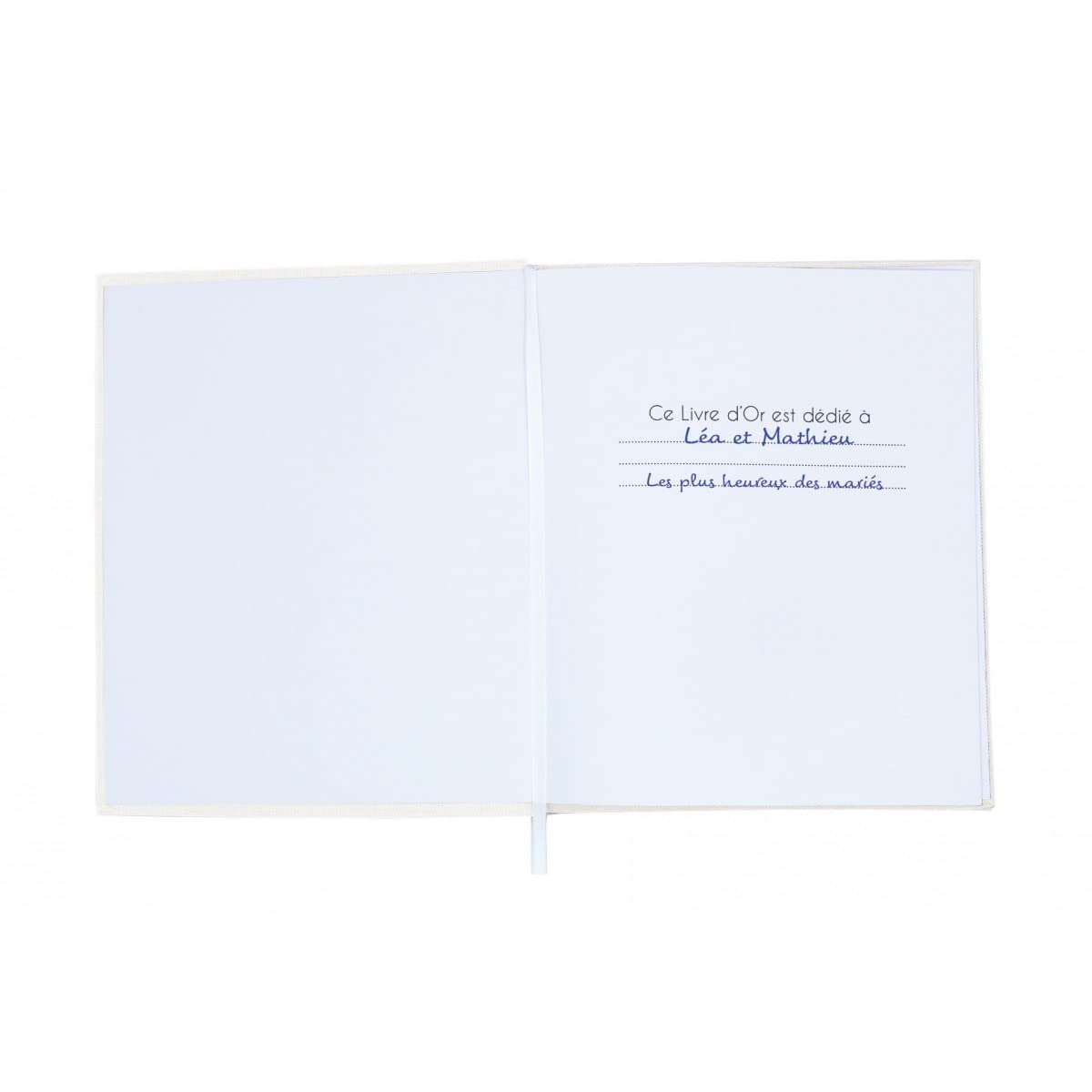 Panodia Wedding livre d’or 21x25 cm marquage argenté