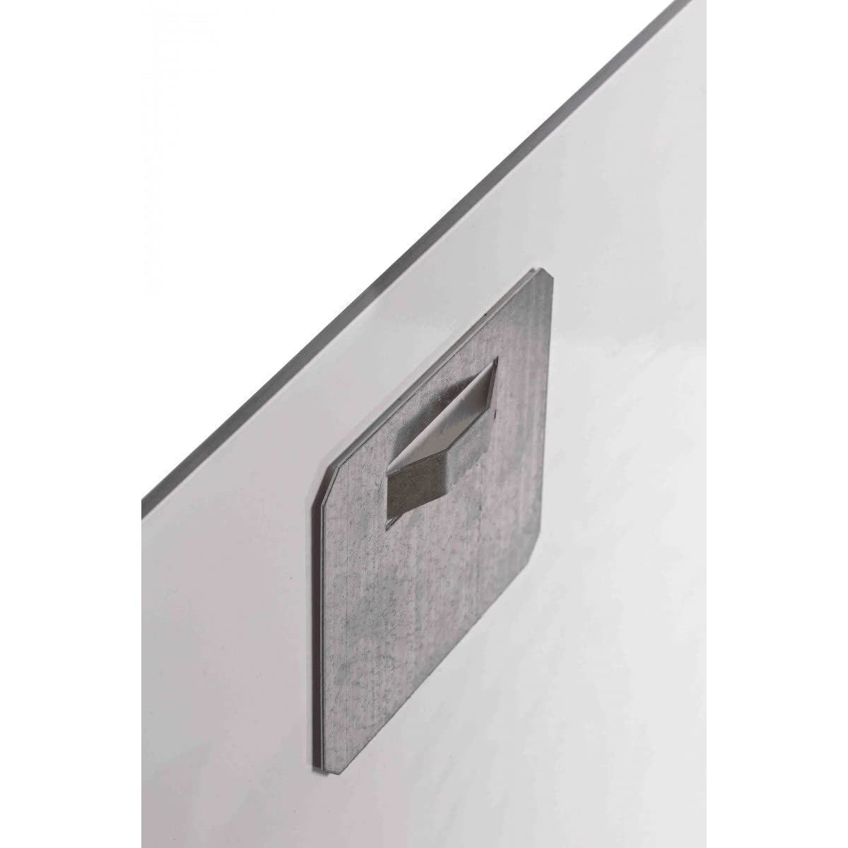 Ceanothe tableau verre portrait loup 30x30 cm