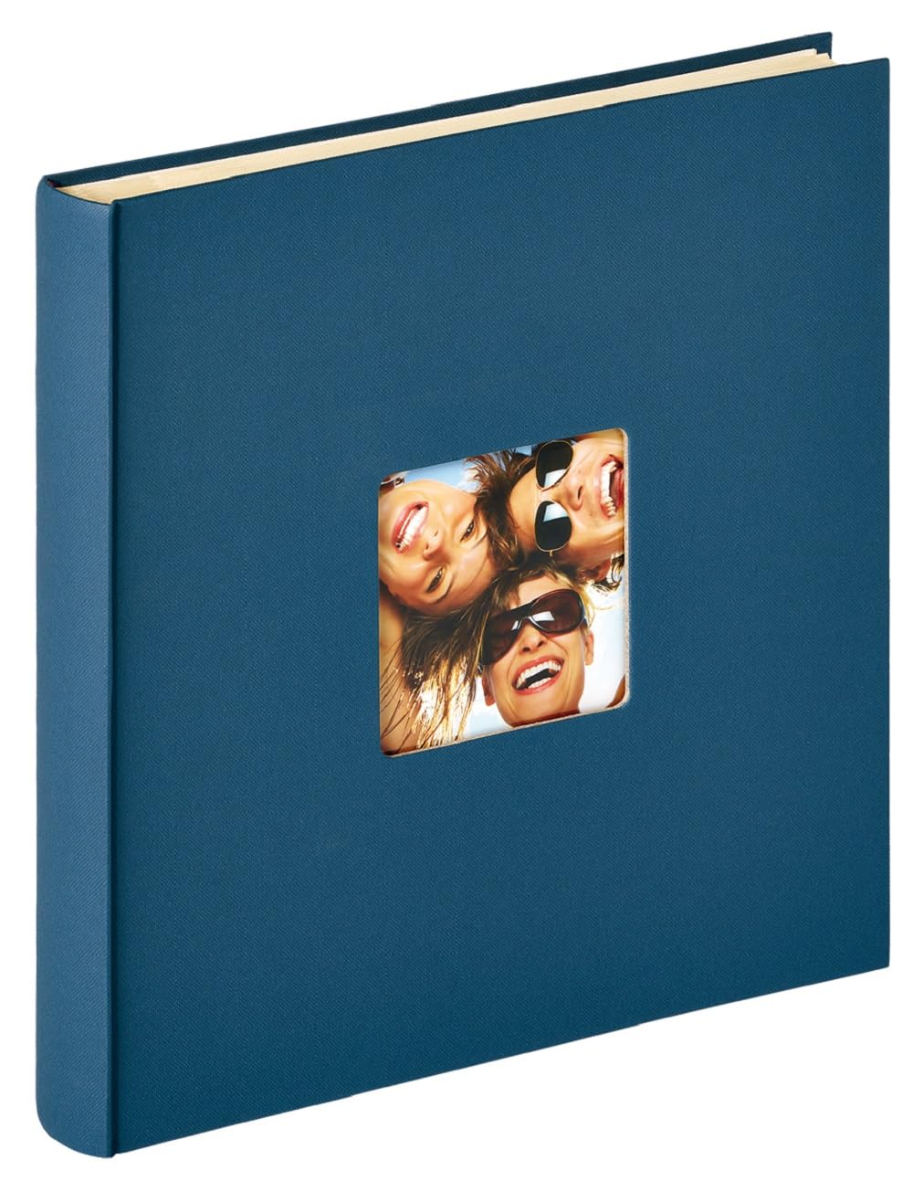 walther design Fun SK-110-B album photo noir 33x34 autocollant
