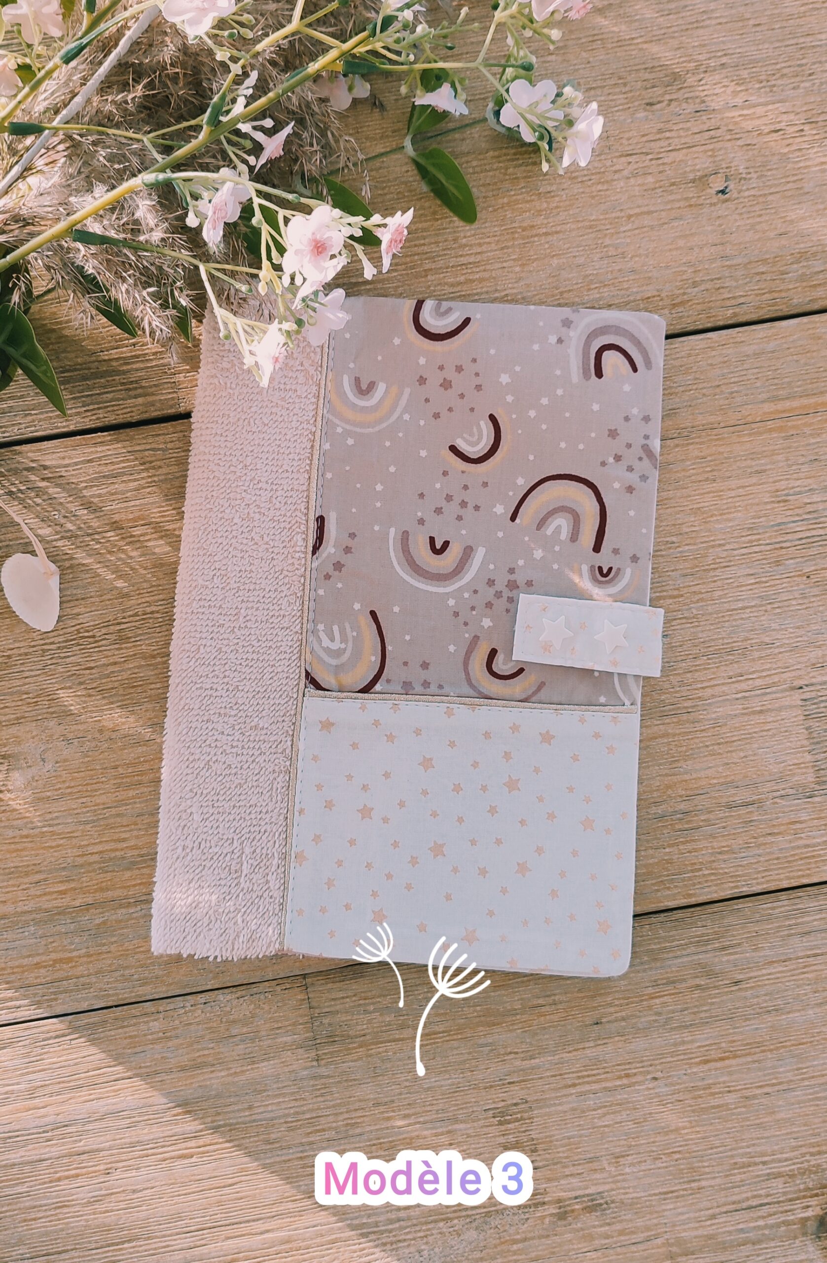 Creat’Angel carnet de santé protège-carnet prénom 17x23 cm