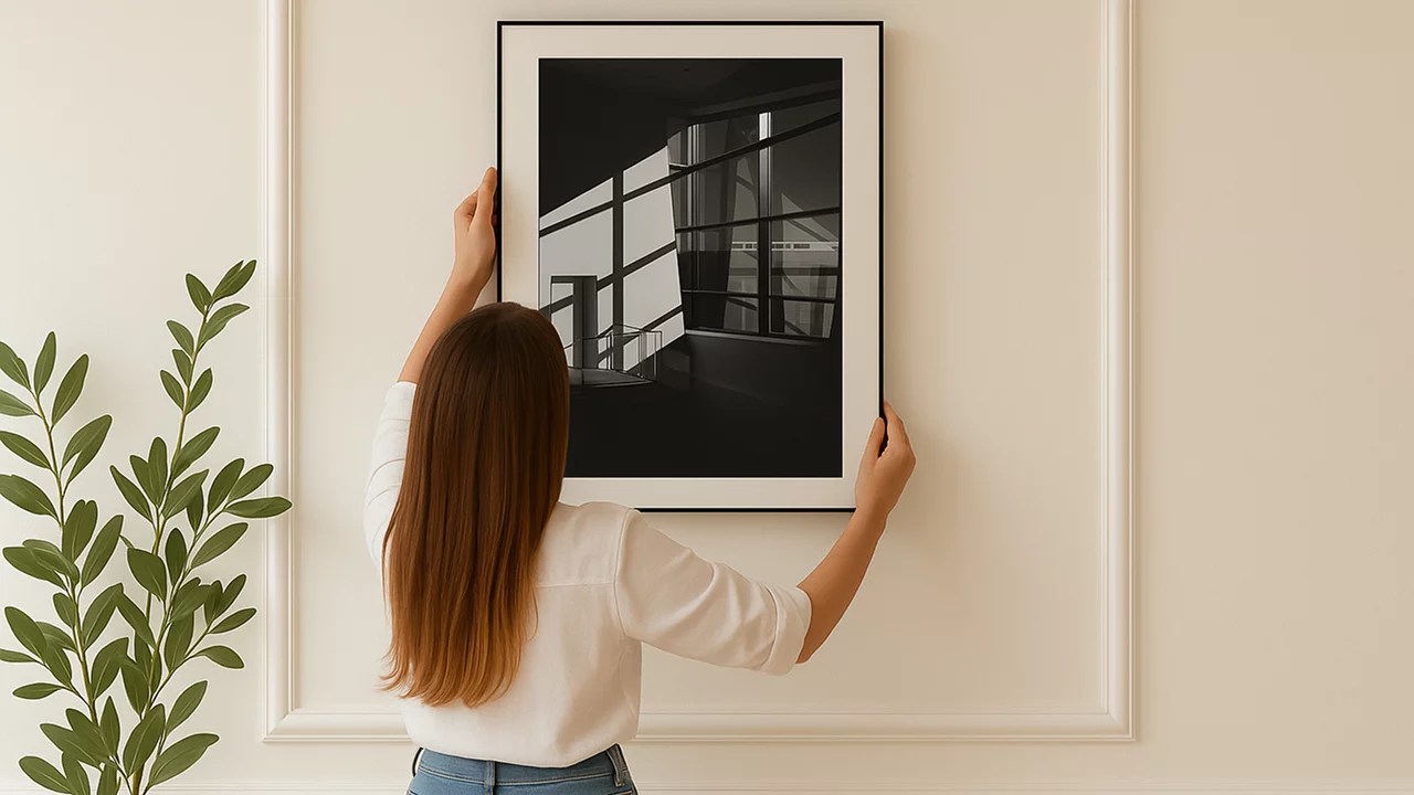 Nielsen Design Alpha cadre aluminium photo anodisé