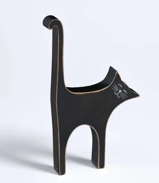 walther design Chat CA199B figurine déco noir 17 cm