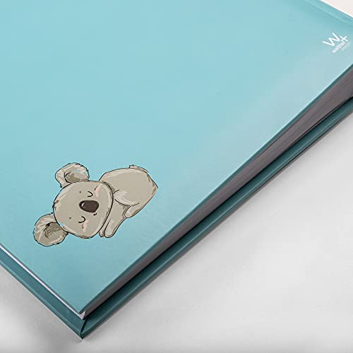 walther design Dreamer FA-272 album bébé bleu koala 26x25 cm