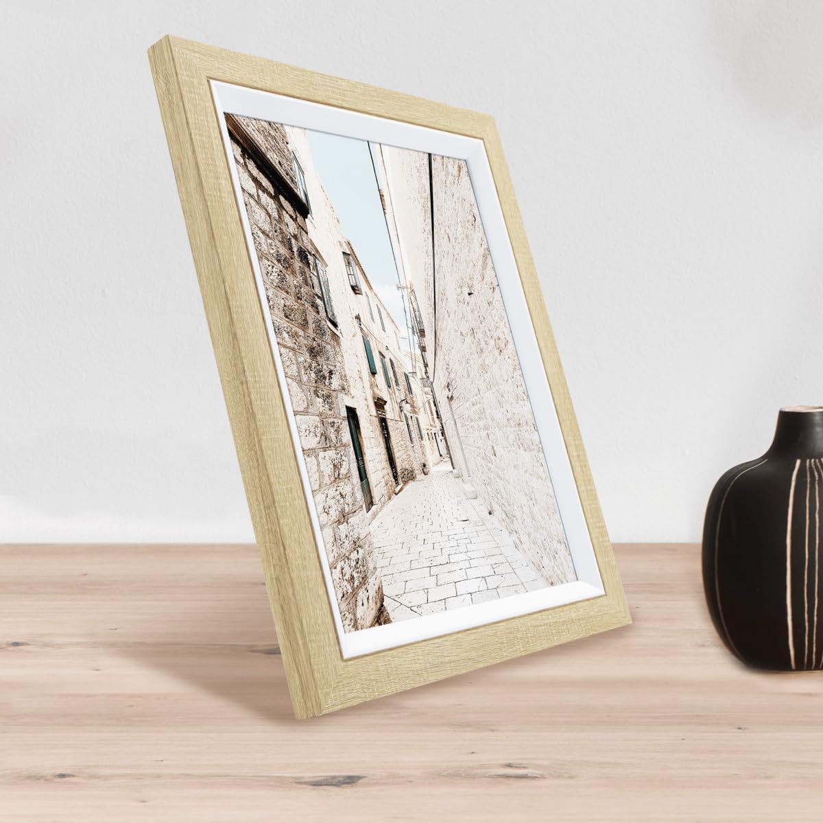 Ceanothe Actual 18x24 cm cadre photo brut et blanc incassable