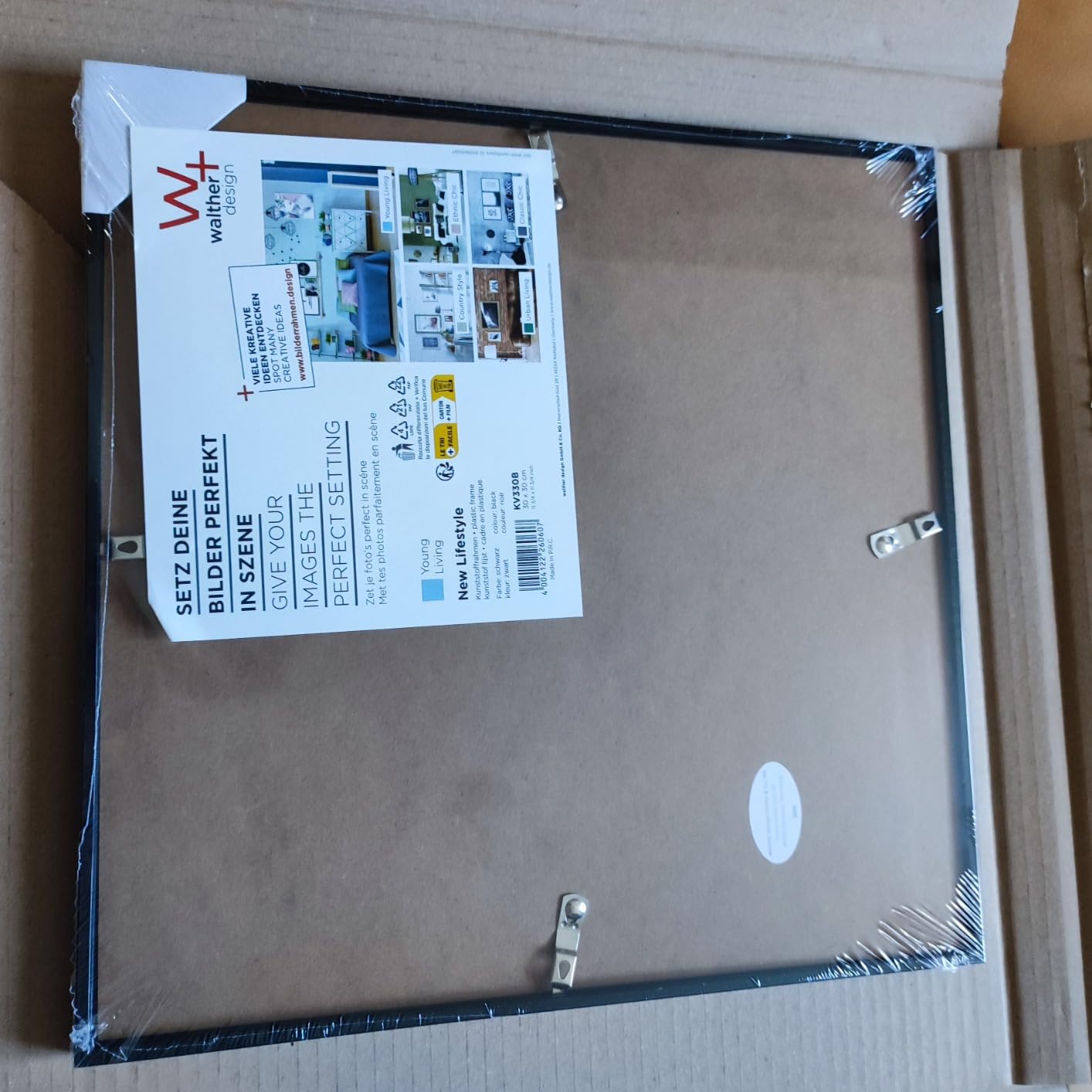 Walther Design New Lifestyle KV030G cadre photo or 20x30 cm