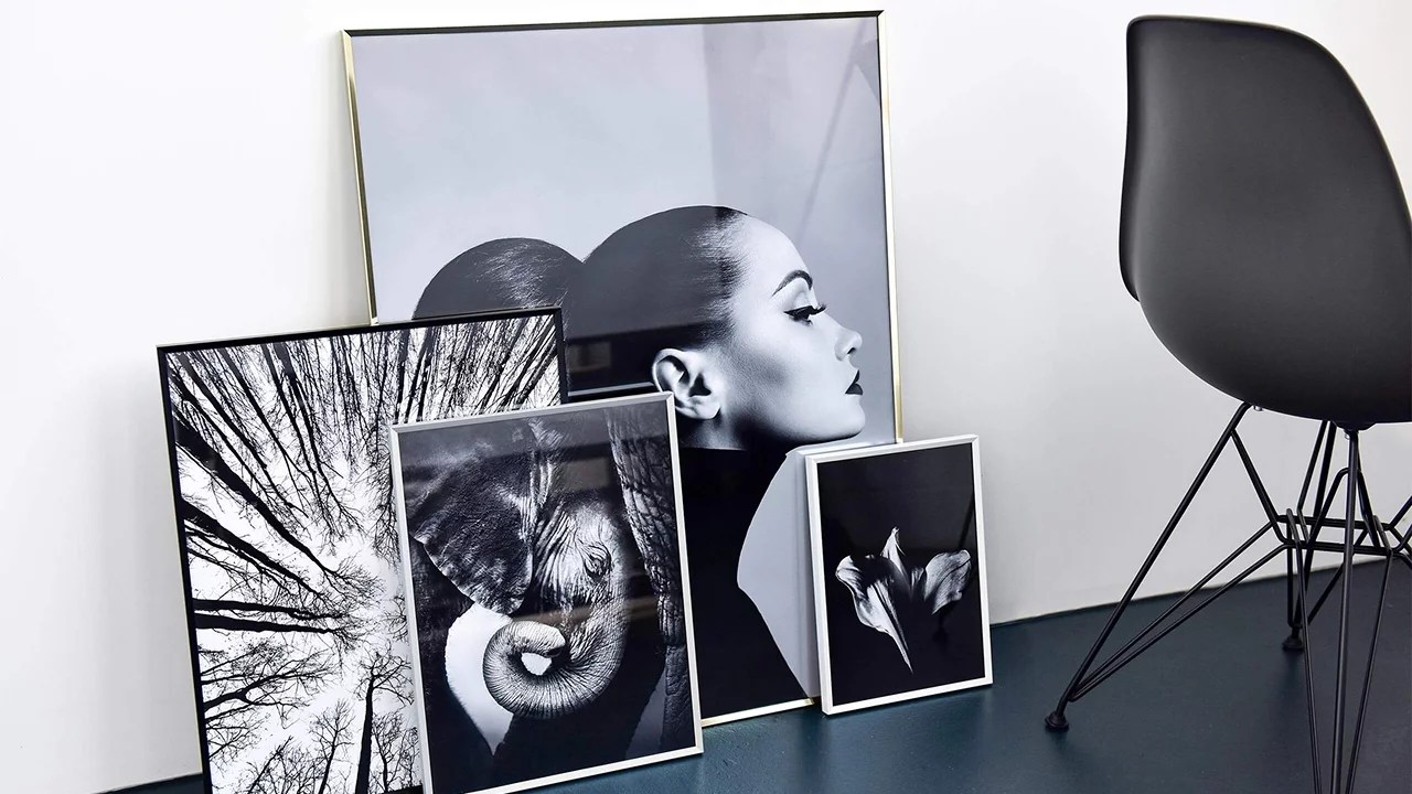Nielsen Design Pixel cadre photo aluminium pente