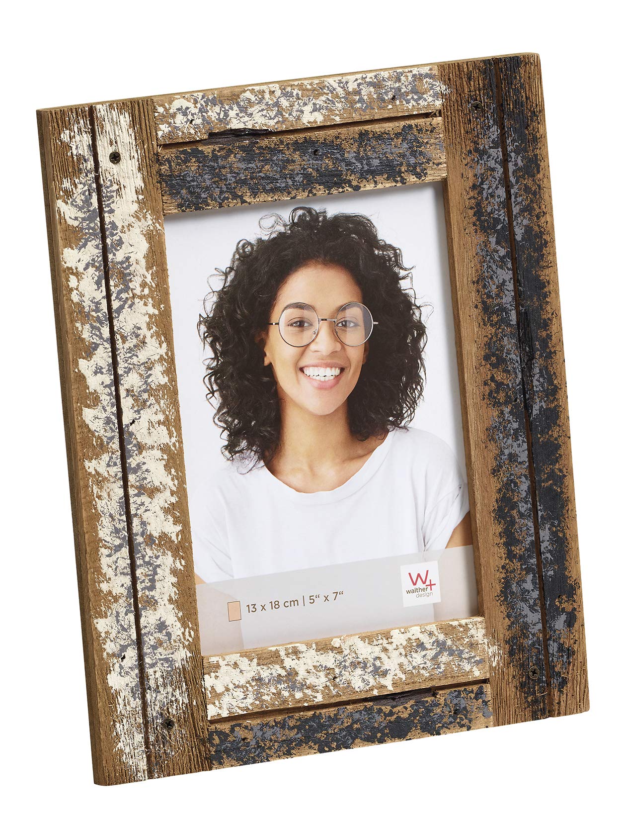 walther design Dupla YA015W cadre portrait 10x15 cm blanc
