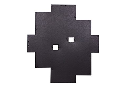 Ceanothe Détroit cadre multi-vues 10x15 noir PVC