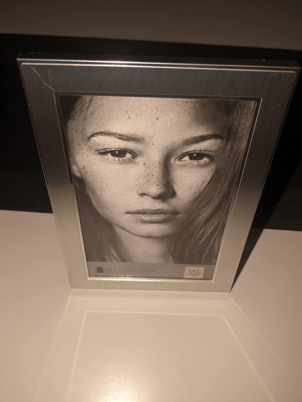 walther design Jazz PJ015S cadre portrait argent 10x15 cm