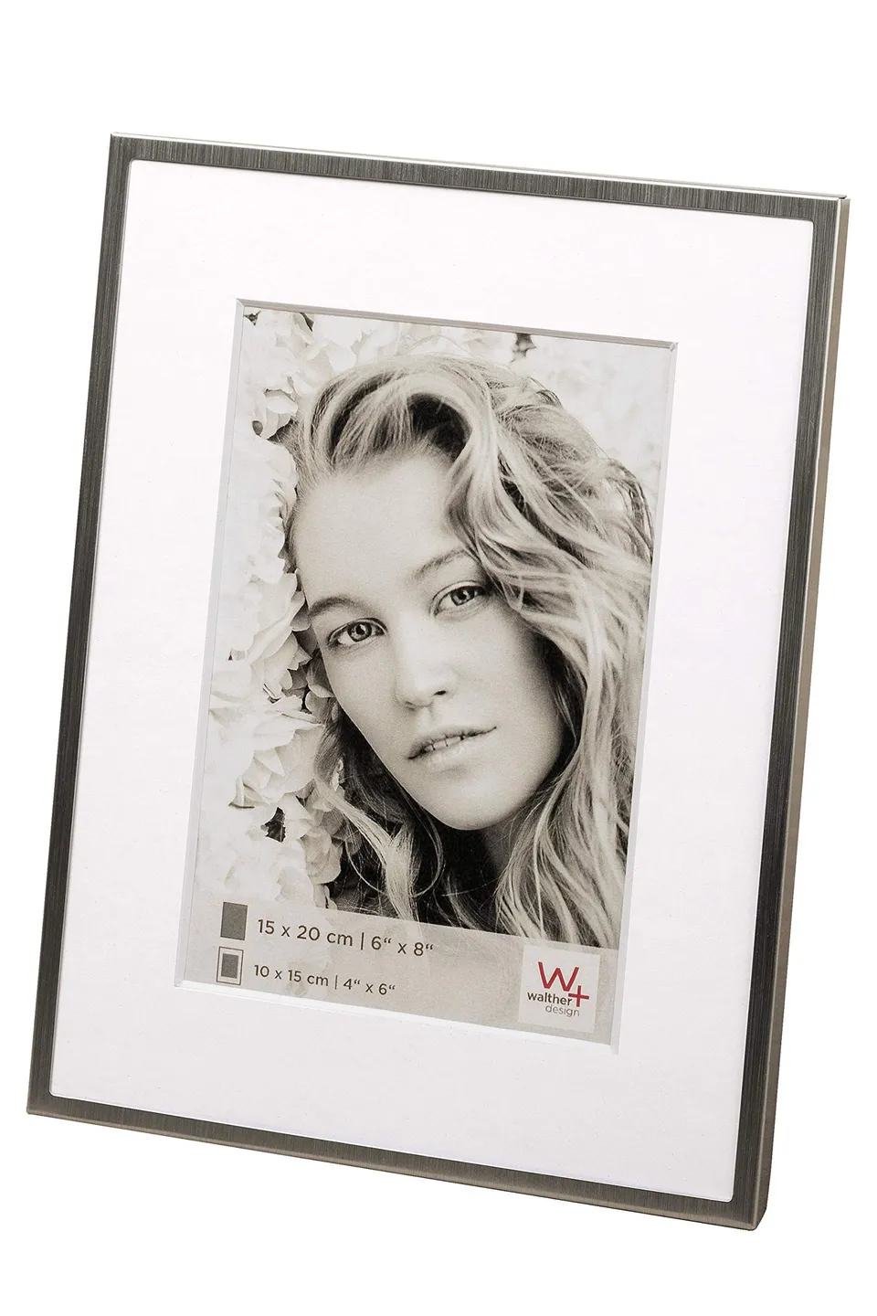 walther design Yuliya RN520S cadre photo 15x20 argent