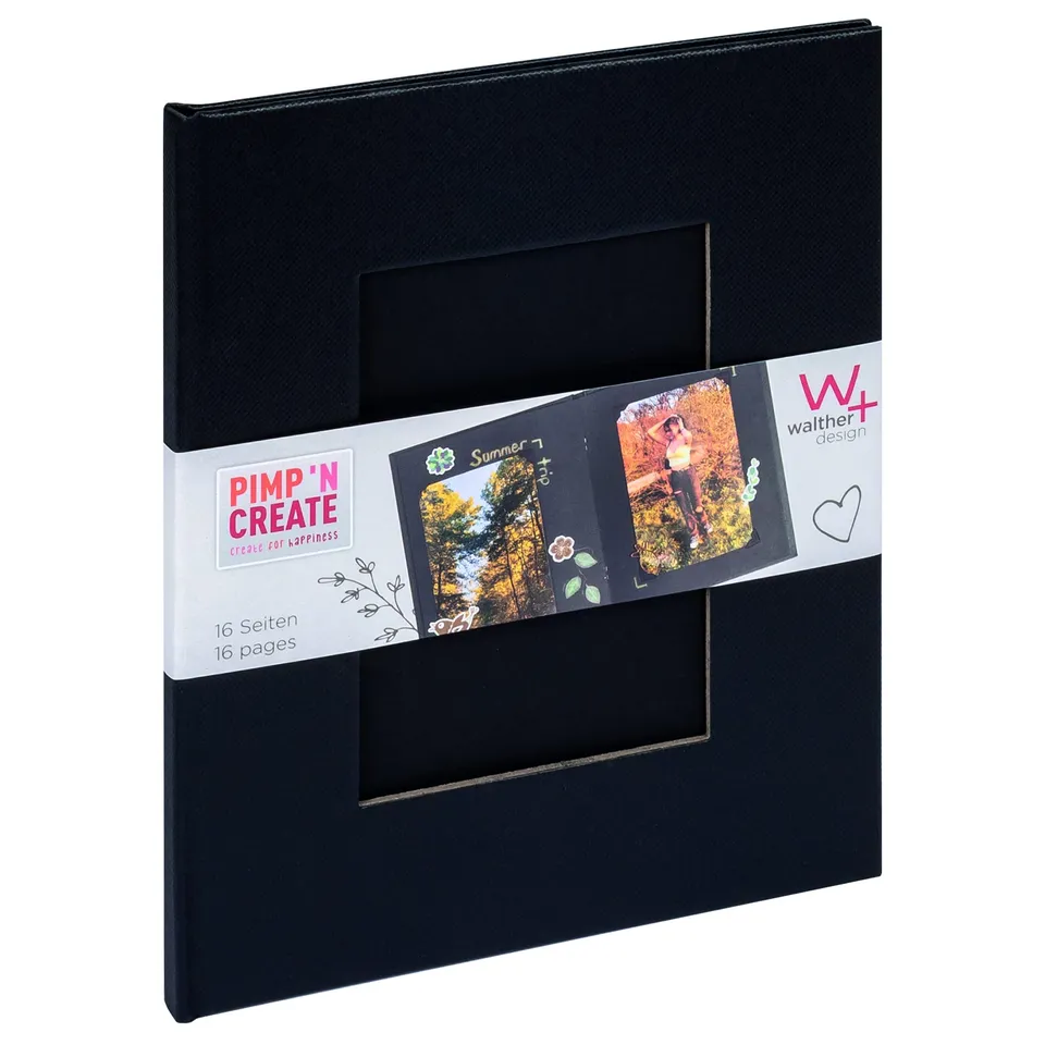 Walther Design FA-090-B album photo noir 16x20 cm