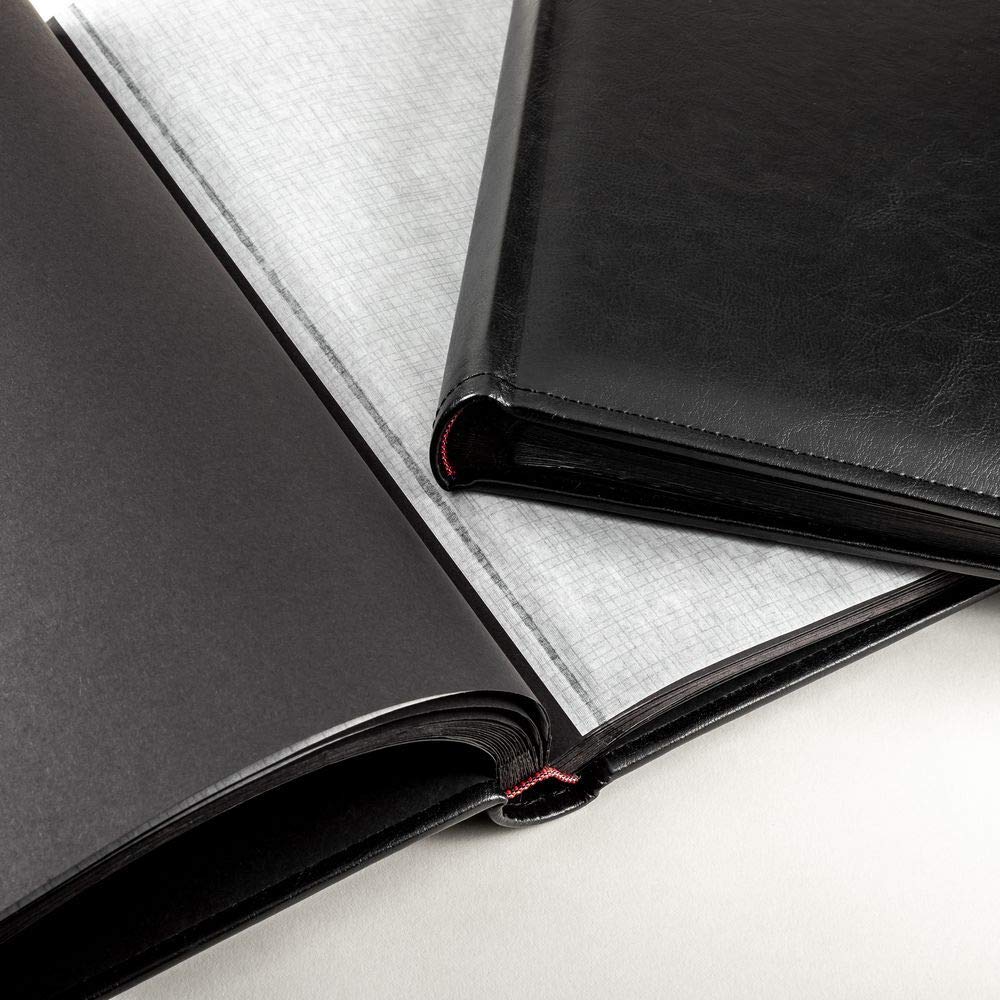 walther design Deluxe FA-386-B album photo 28x30,5 cm noir