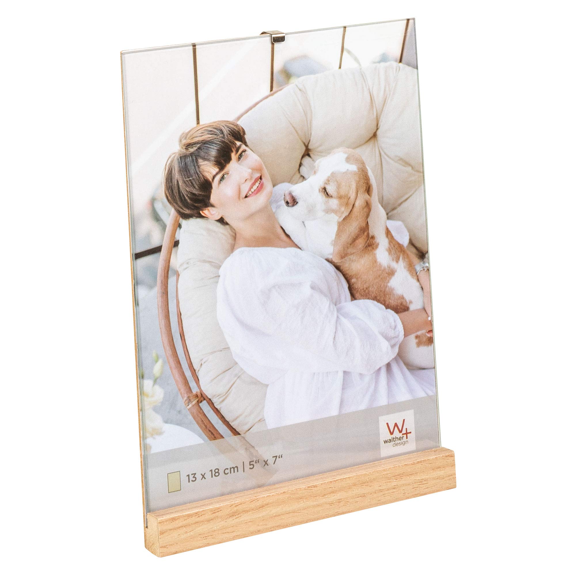 walther design Simplicity YQ015H cadre photo naturel 10x15