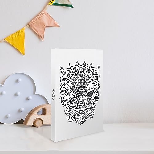 Ceanothe Paon carnet photo A5 200 pages à colorier