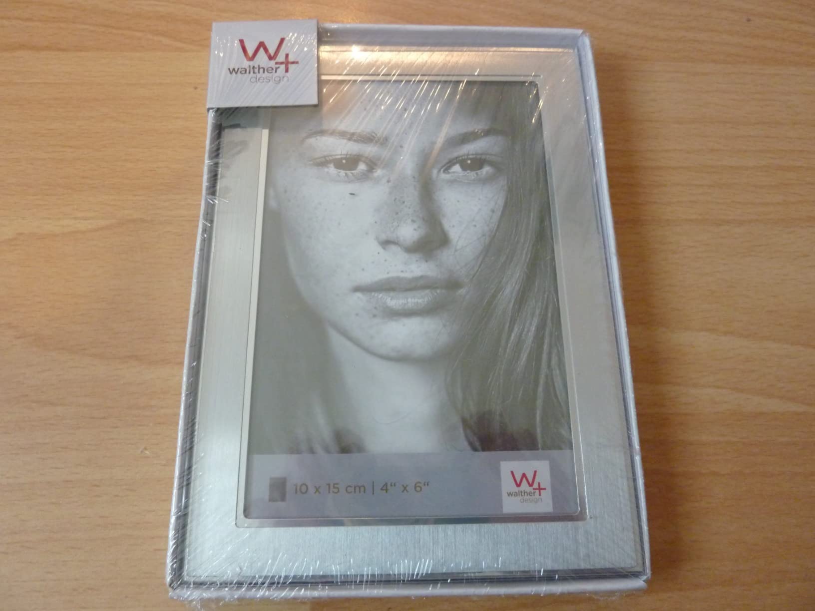 walther design Jazz PJ015S cadre portrait argent 10x15 cm