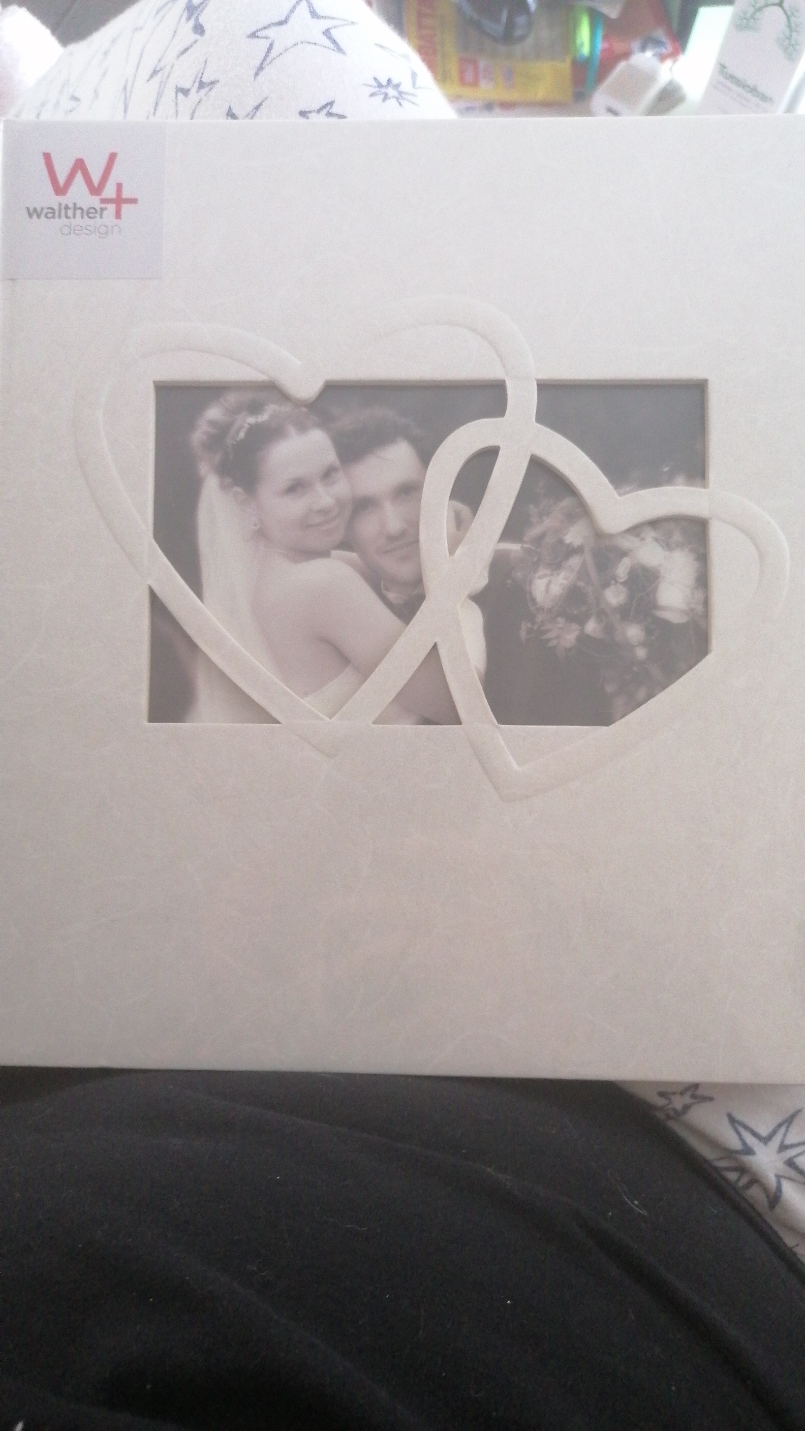 walther design GB-123 livre d'or mariage 23x25 cm blanc