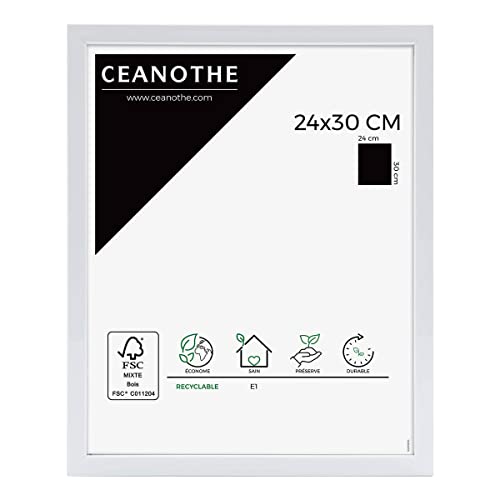 Ceanothe Brio 130073 River cadre photo 24x30 cm blanc