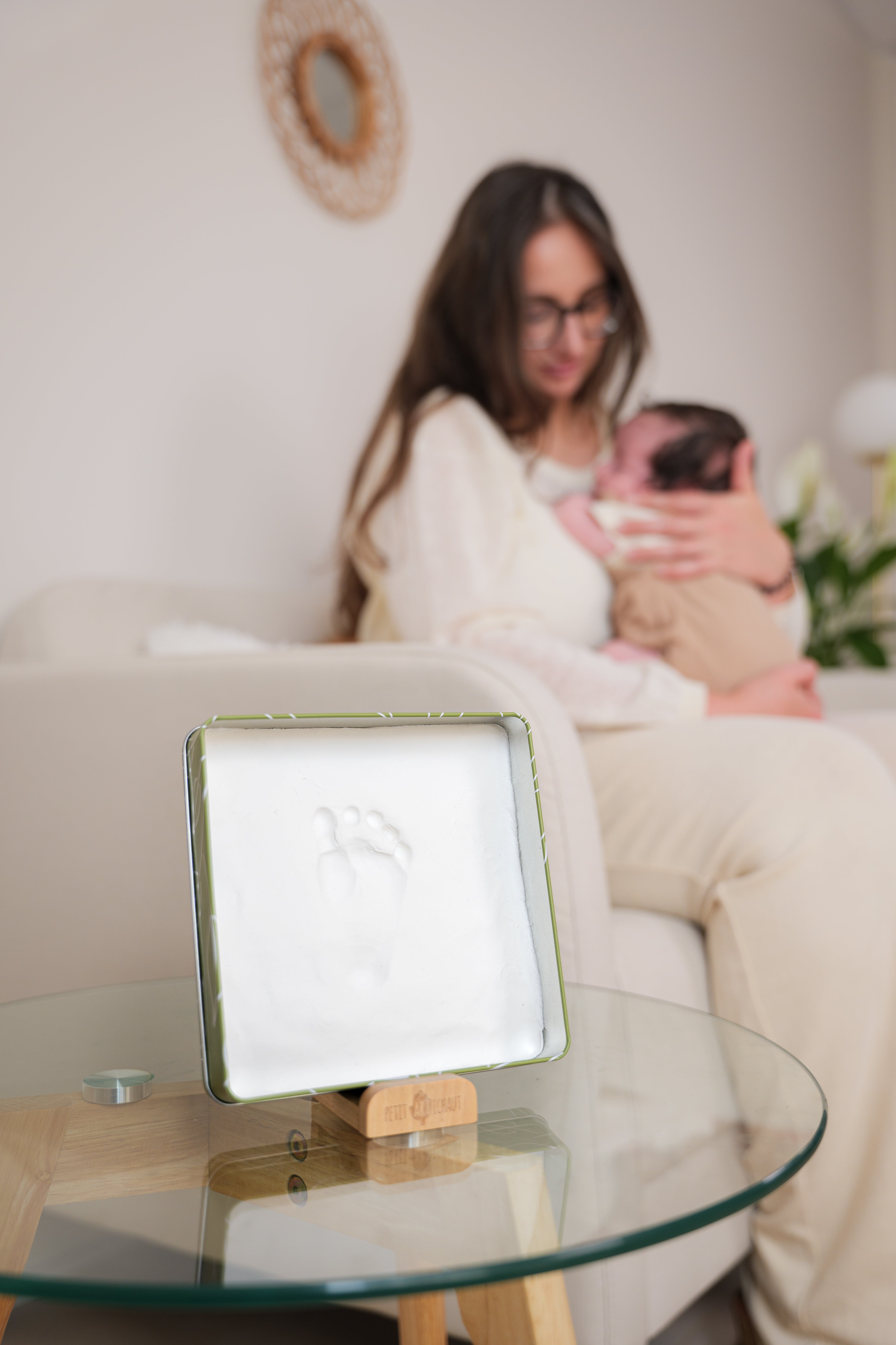 Petit Artichaut Olive Tree baby box carrée olivier