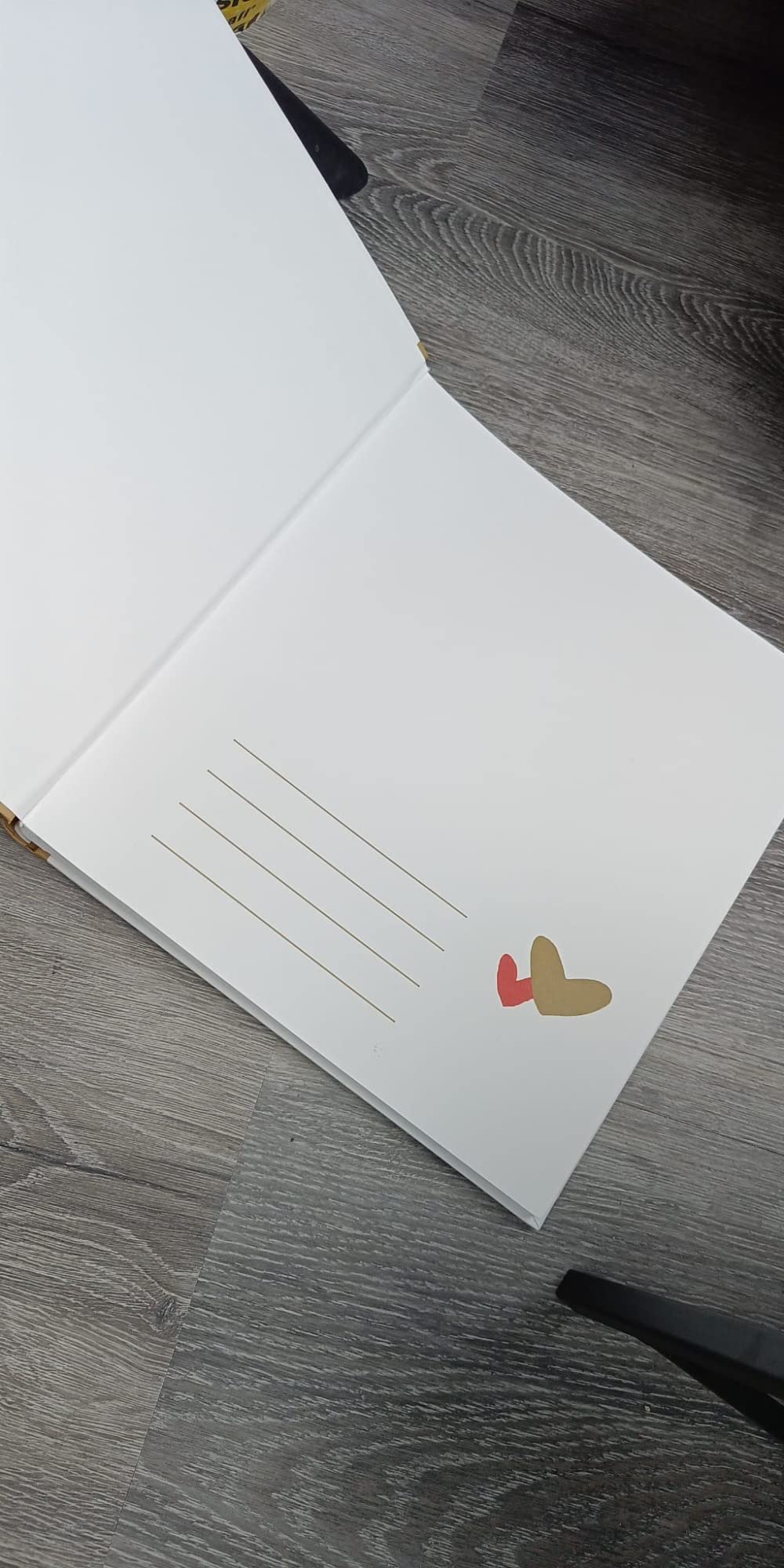 walther design Cheers UH-162 album mariage 28x30 cœurs