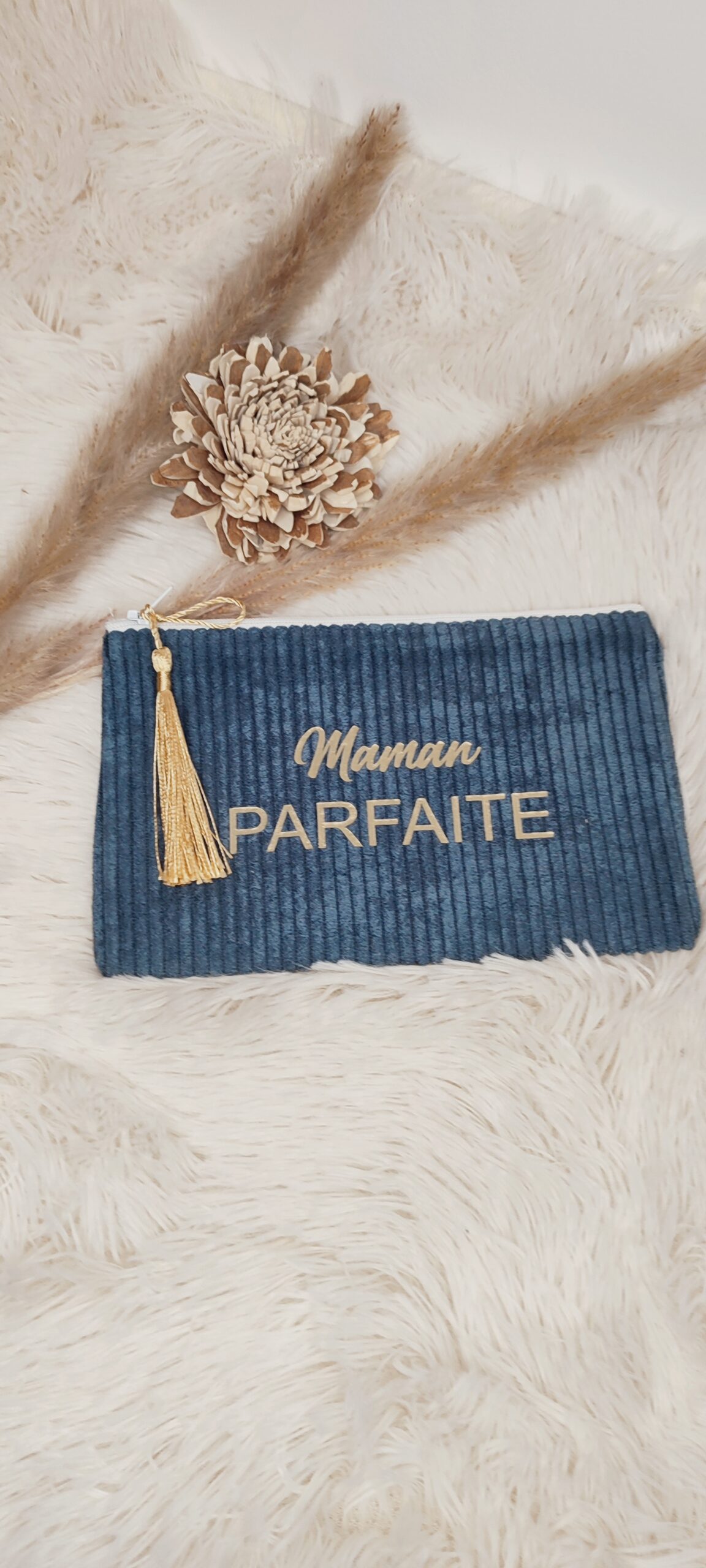 Creat’Angel Pochette Maman Parfaite Trousse Velours Unique