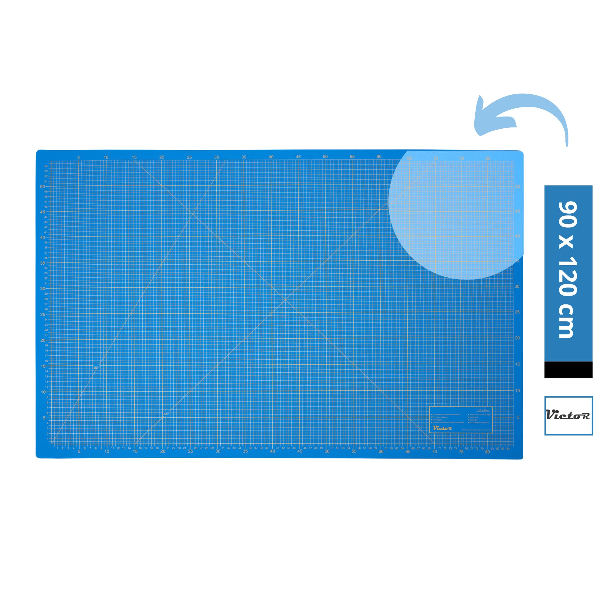Victor Tapis Découpe A0 Bleu 120x90 cm Autocicatrisant