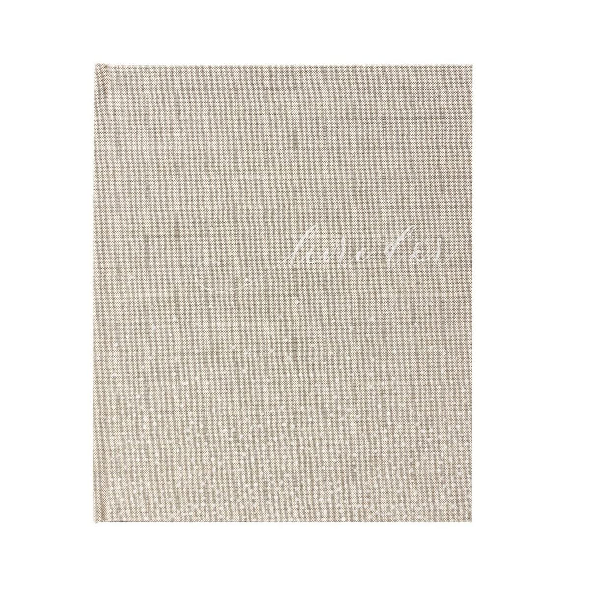 Ceanothe Boheme livre d'or toile 80 pages blanc