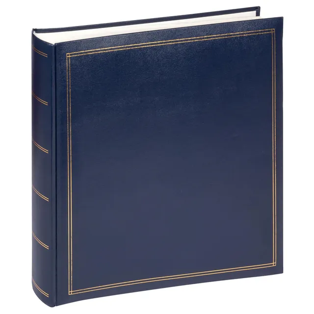 Walther Design Monza album photo bleu 33x34 cm autocollant