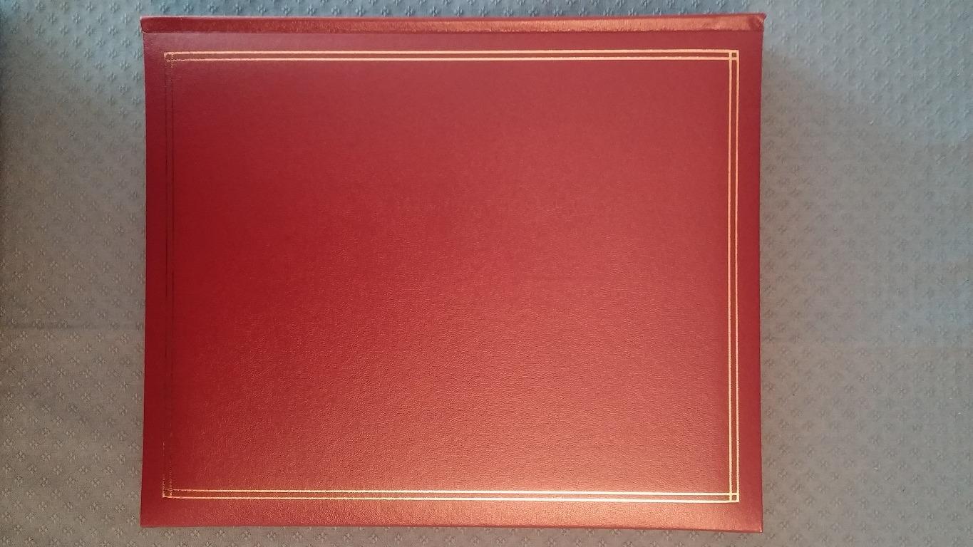 walther design Monza SK-124-L album photo bleu autocollant
