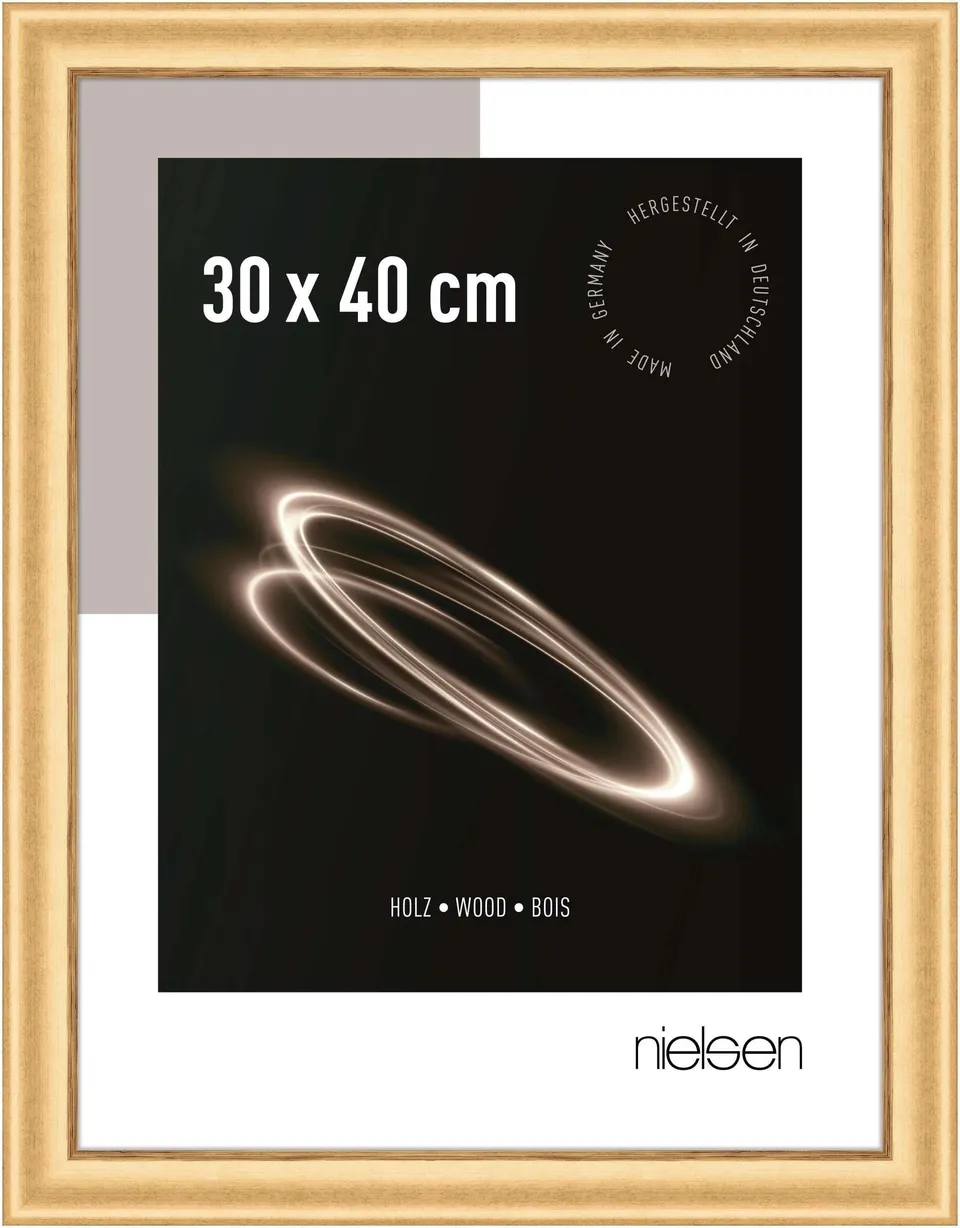 Nielsen Design Derby cadre photo bois liseré doré
