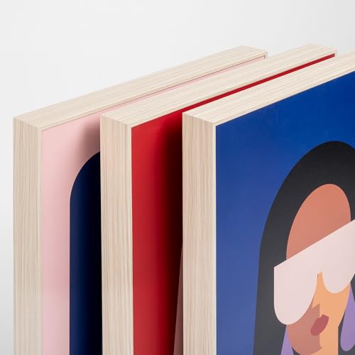walther design cadres photo femme 30x40 cm lot 3 MDF