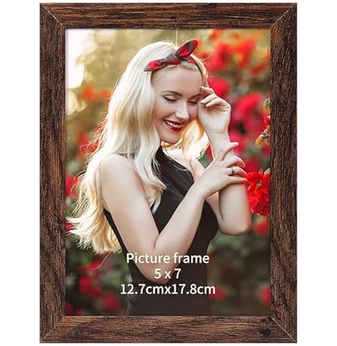 EYMPEU cadre photo 13x18 cm marron souvenir famille