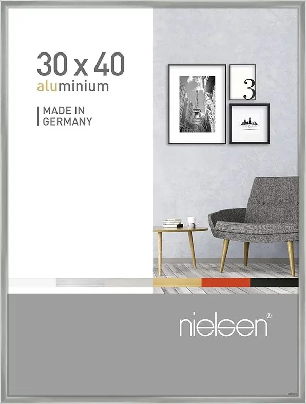 Nielsen Design Pixel cadre photo aluminium pente