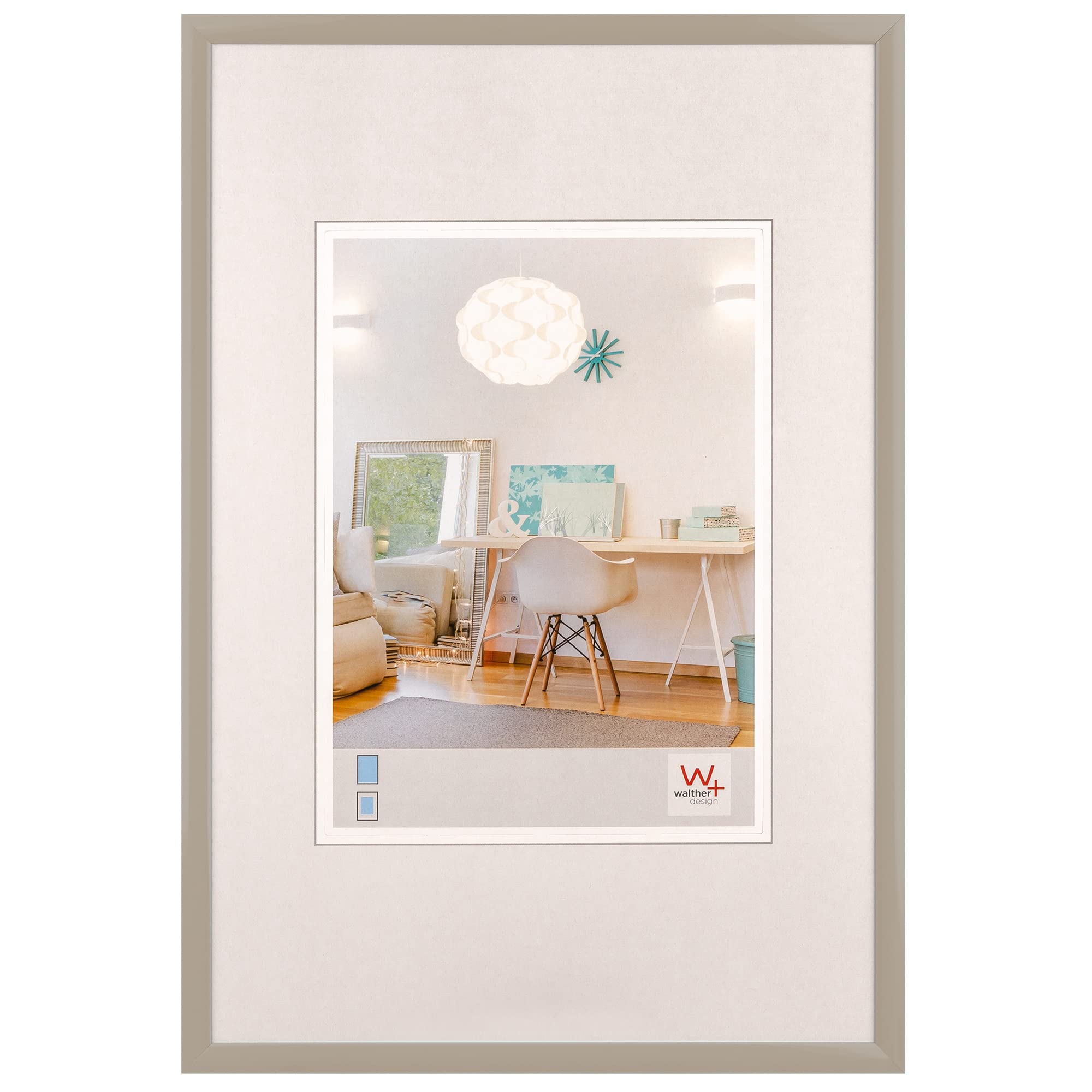 walther design New Lifestyle KV520Y cadre photo 15 x 20 cm or rose