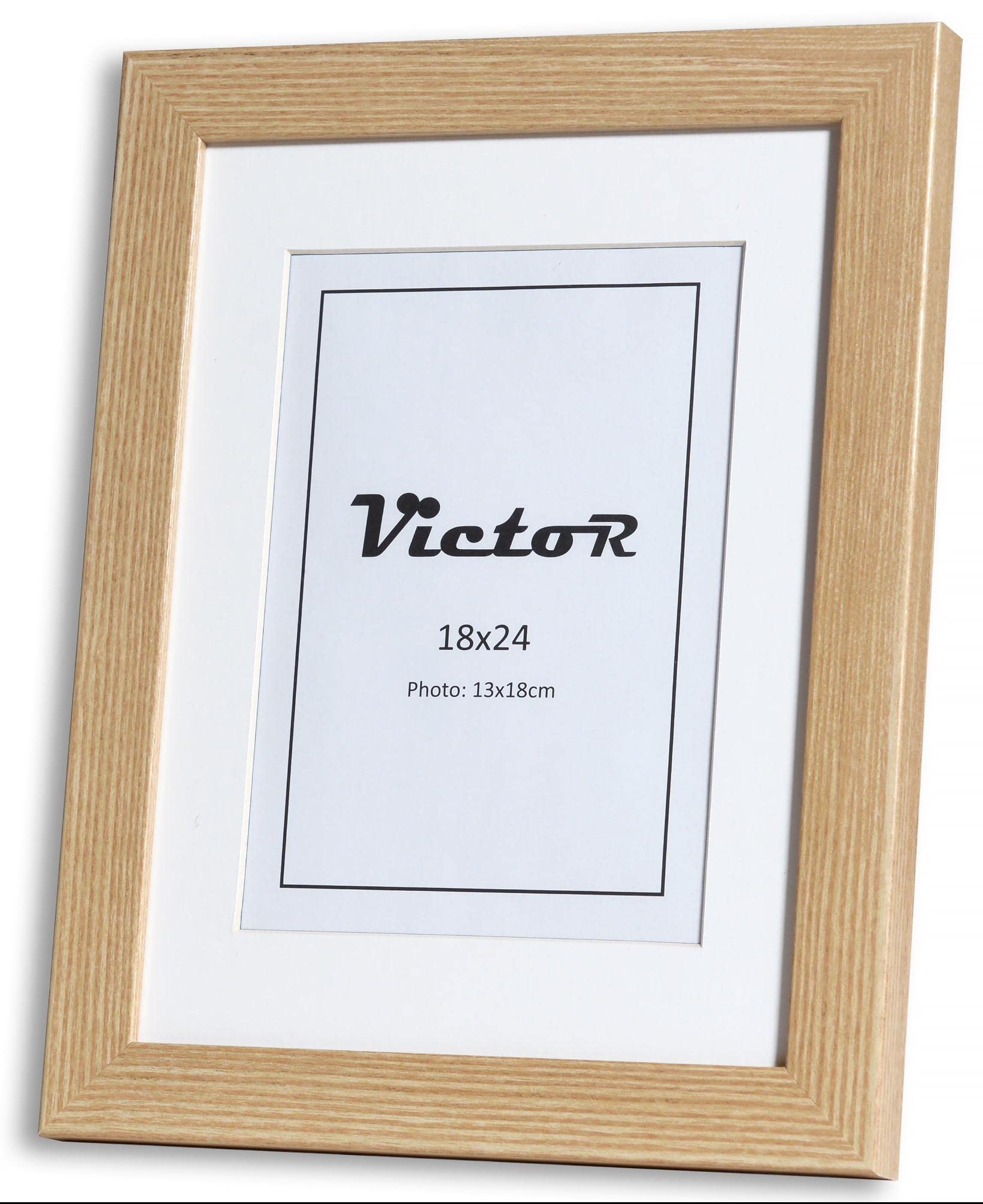 Victor Richter cadre photo beige 18x24 cm passe-partout 13x18