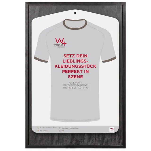 walther design Stockholm EA690B cadre maillot 60x90 cm noir