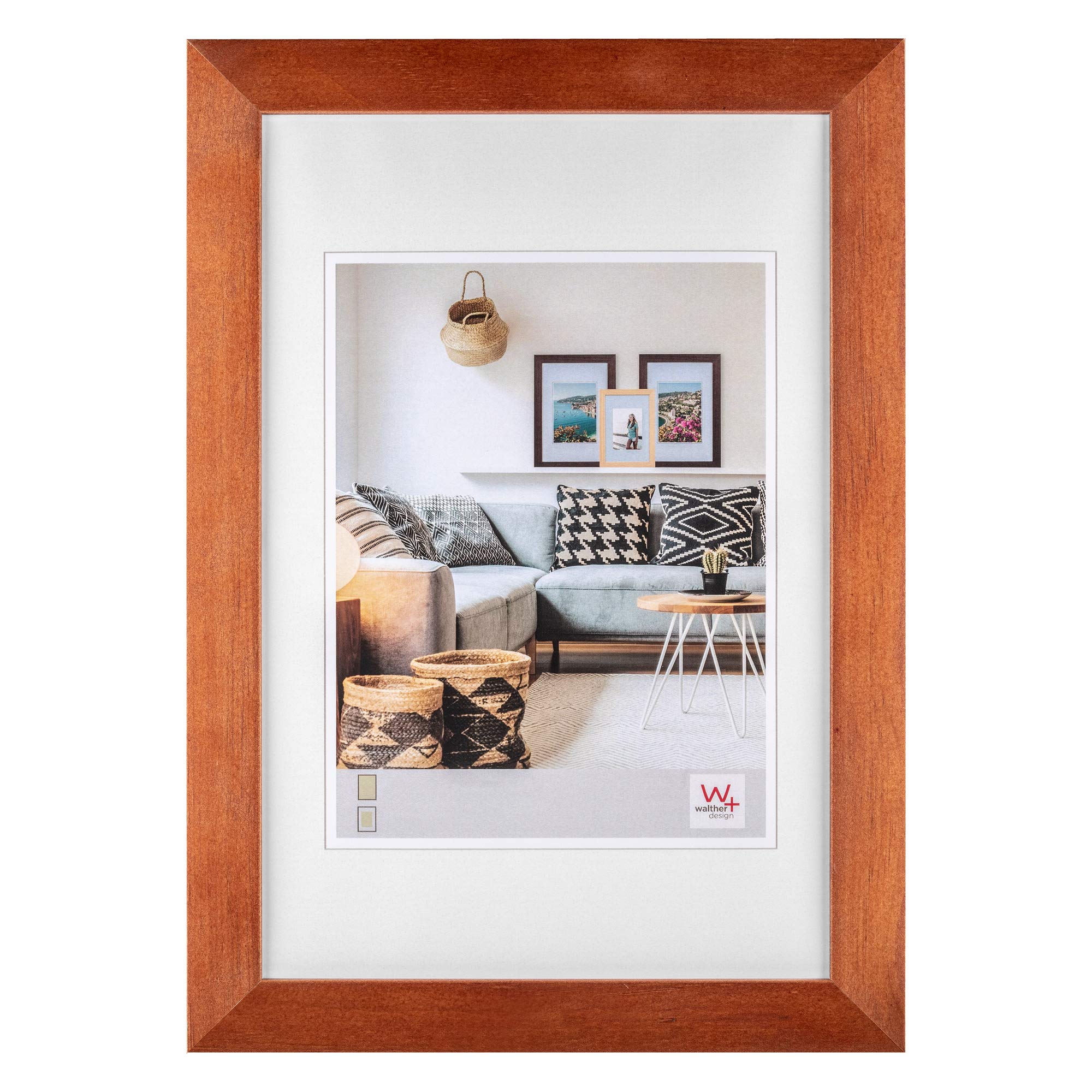walther design Nizza HQ015W cadre photo blanc 10x15 cm