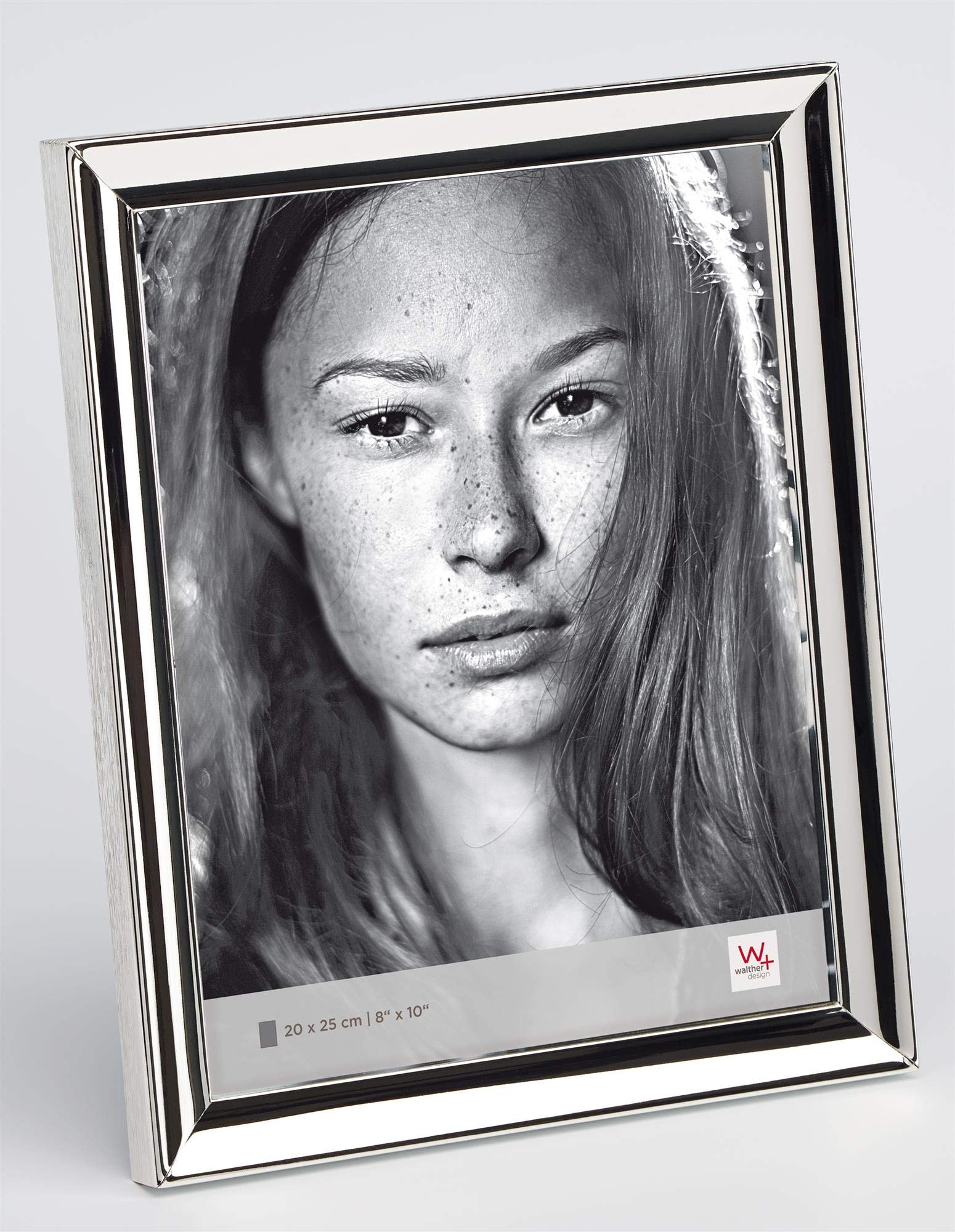 walther design Amelie cadre photo 20x25 cm argenté brillant