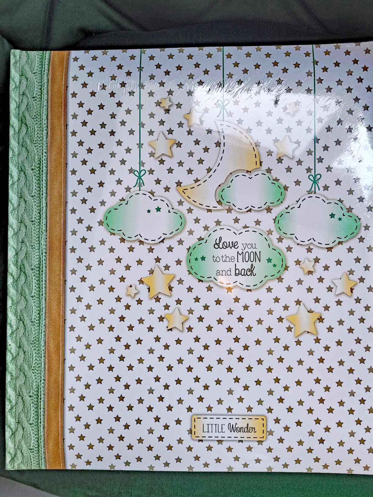 walther design Little Wonder UK-209 album bébé 28x30,5 cm étoiles