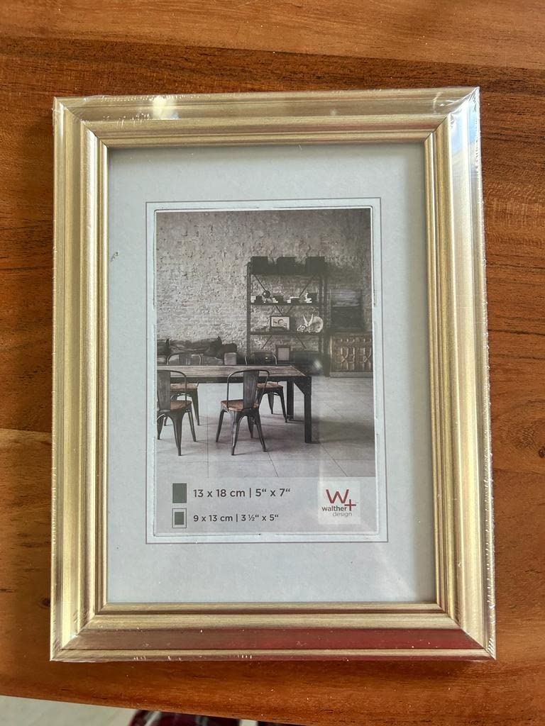 walther design Lounge JA130D cadre photo 21x30 cm acier