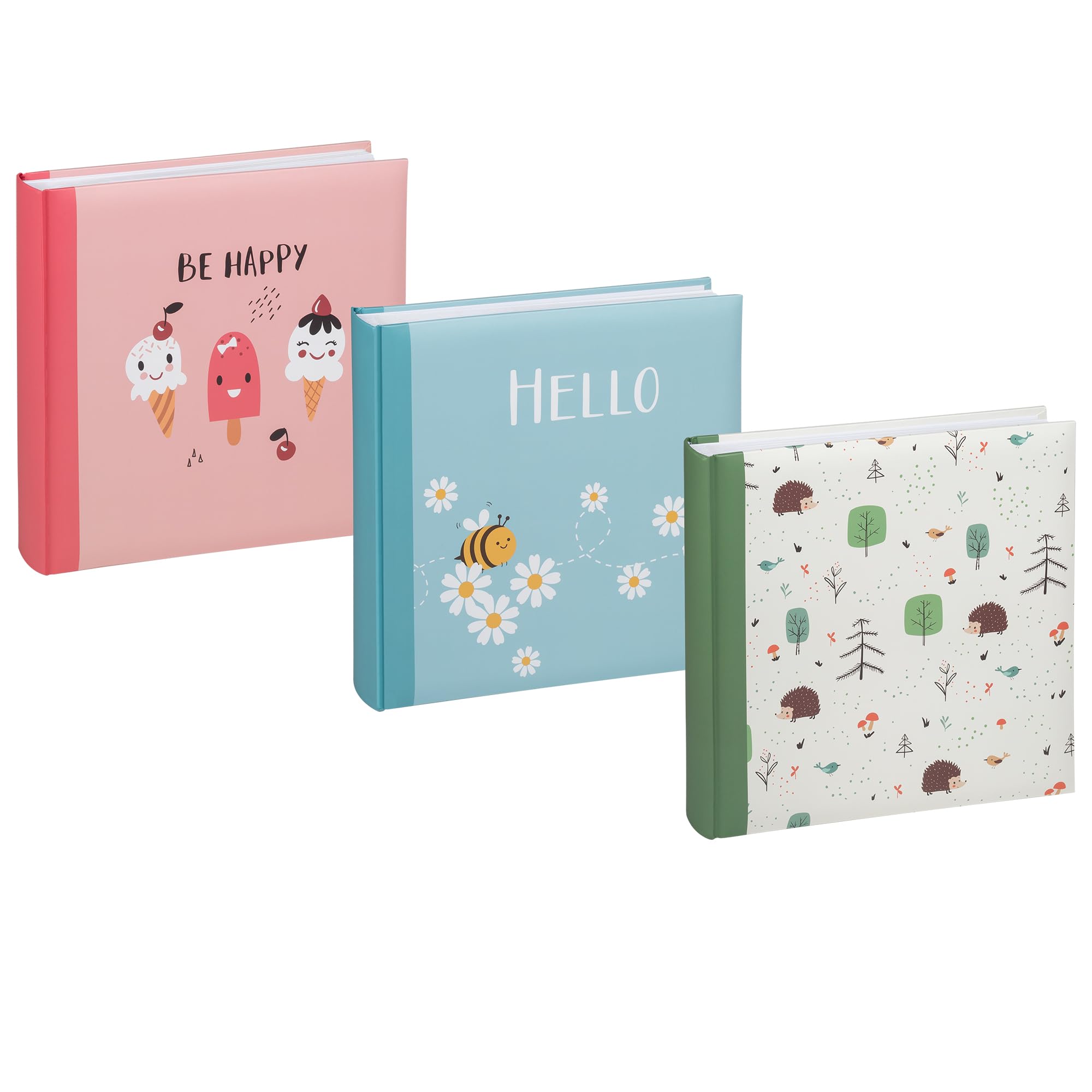 walther design Be Happy FA-281-2 album photo enfant rose 26x25 cm