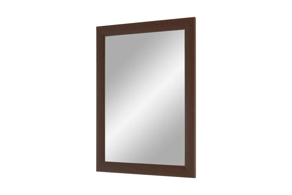 FRAMO Trend 35 miroir mural wengé 30x30 cm