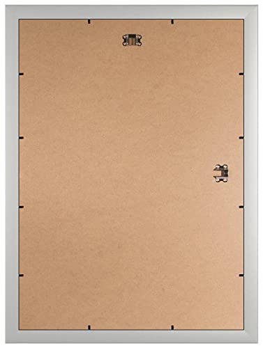 FRAMO 35mm cadre photo bois 53x73 cm argent mat