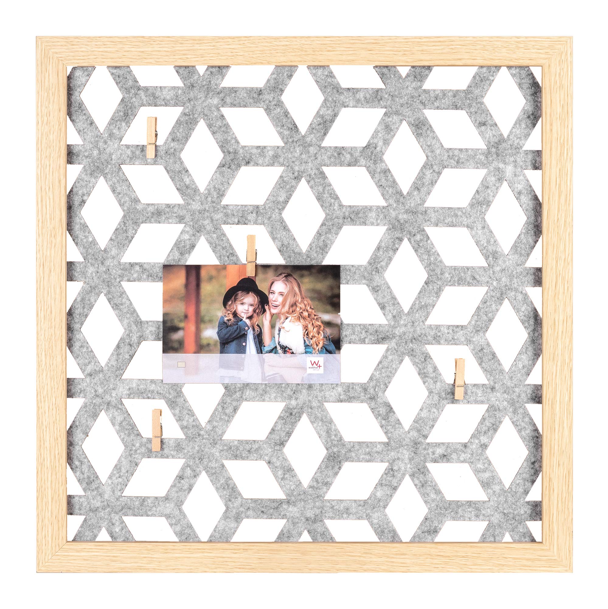 Walther Design YI050H tableau mémo blanc 40x50 cm feutre