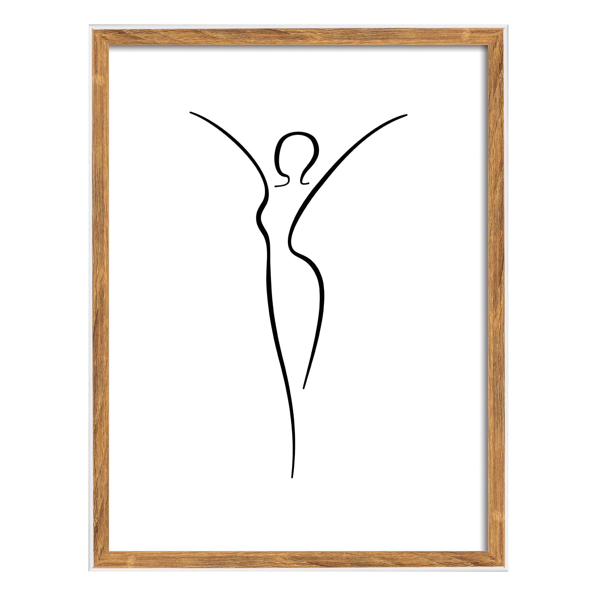 walther design Silhouette NW040P cadre photo 30x40 cm hêtre