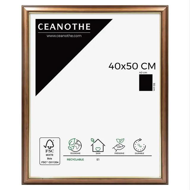Ceanothe Vénézia Imagine cadre photo bois 40x50 cm