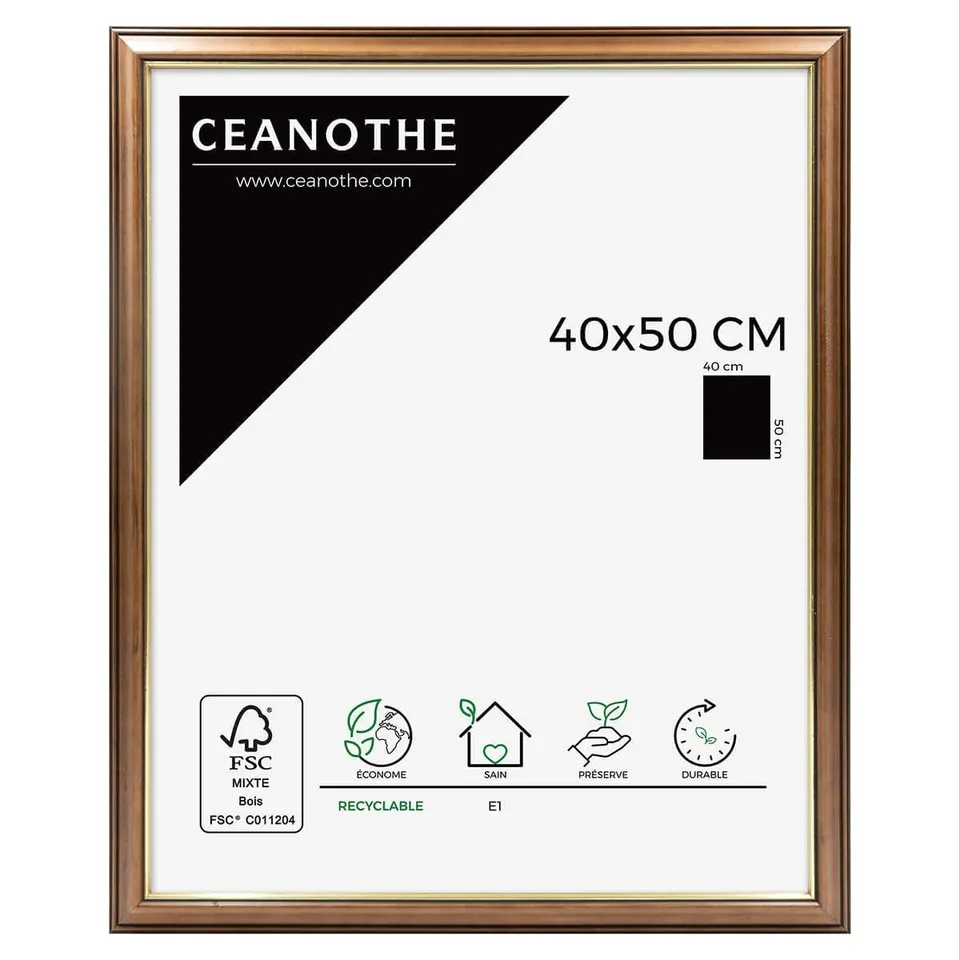 Ceanothe Vénézia Imagine cadre photo bois 40x50 cm