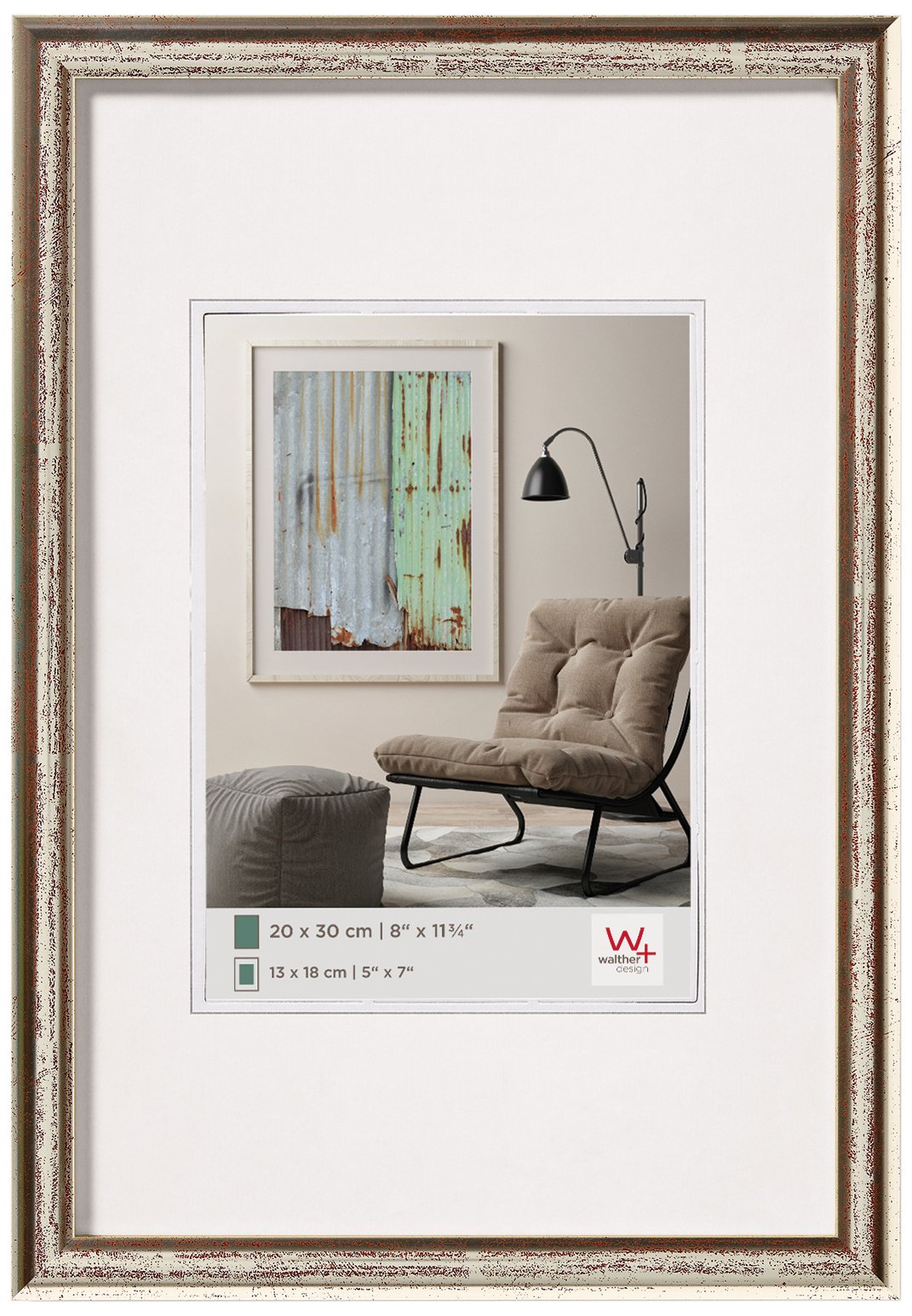 walther design Talk cadre photo 18x24 cm naturel clair