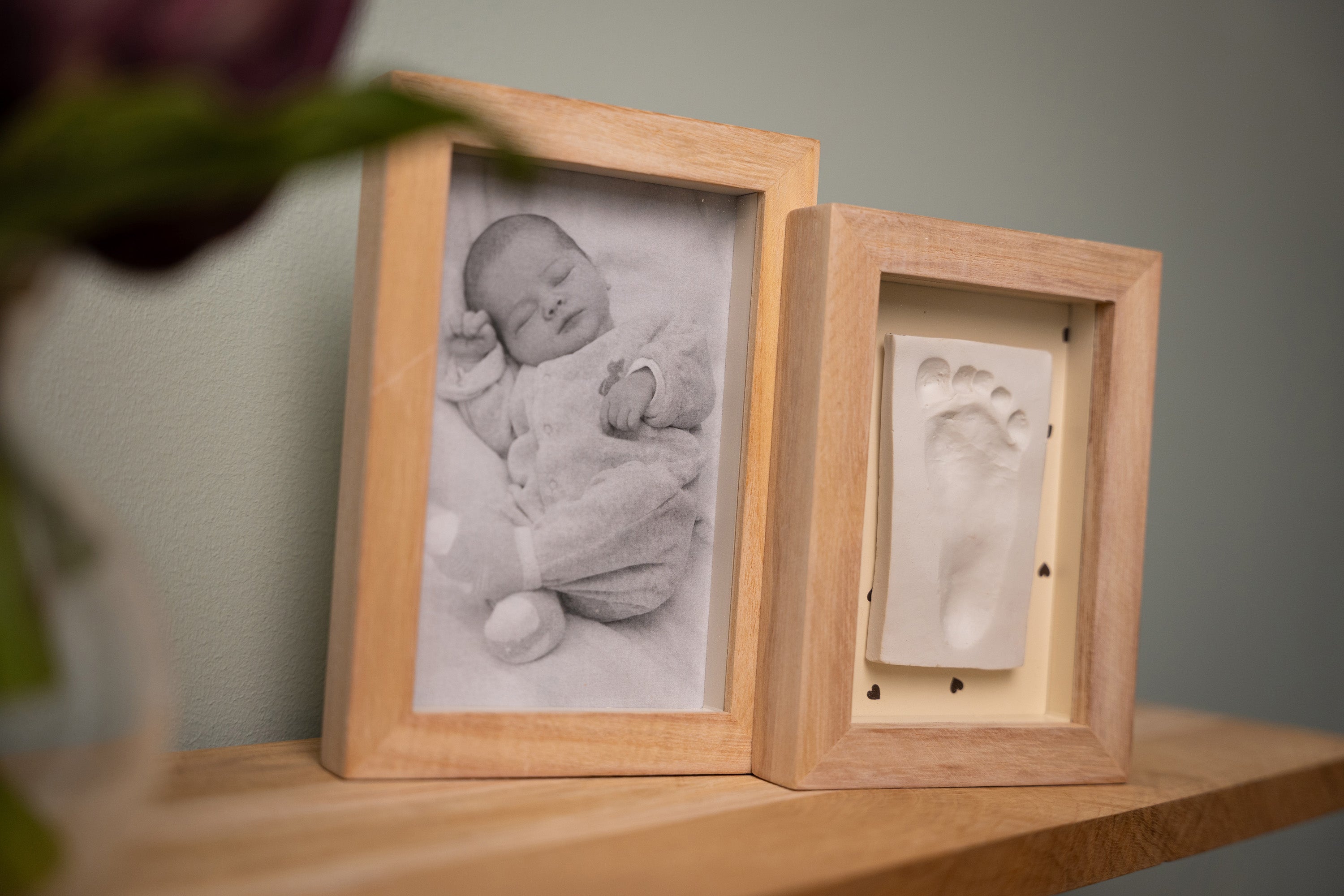 Petit Artichaut Duo Frame Pretty Hearts cadre photo beige