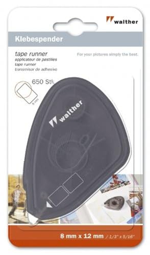 Walther Design FS1000S pastilles adhésives photo transparentes 650