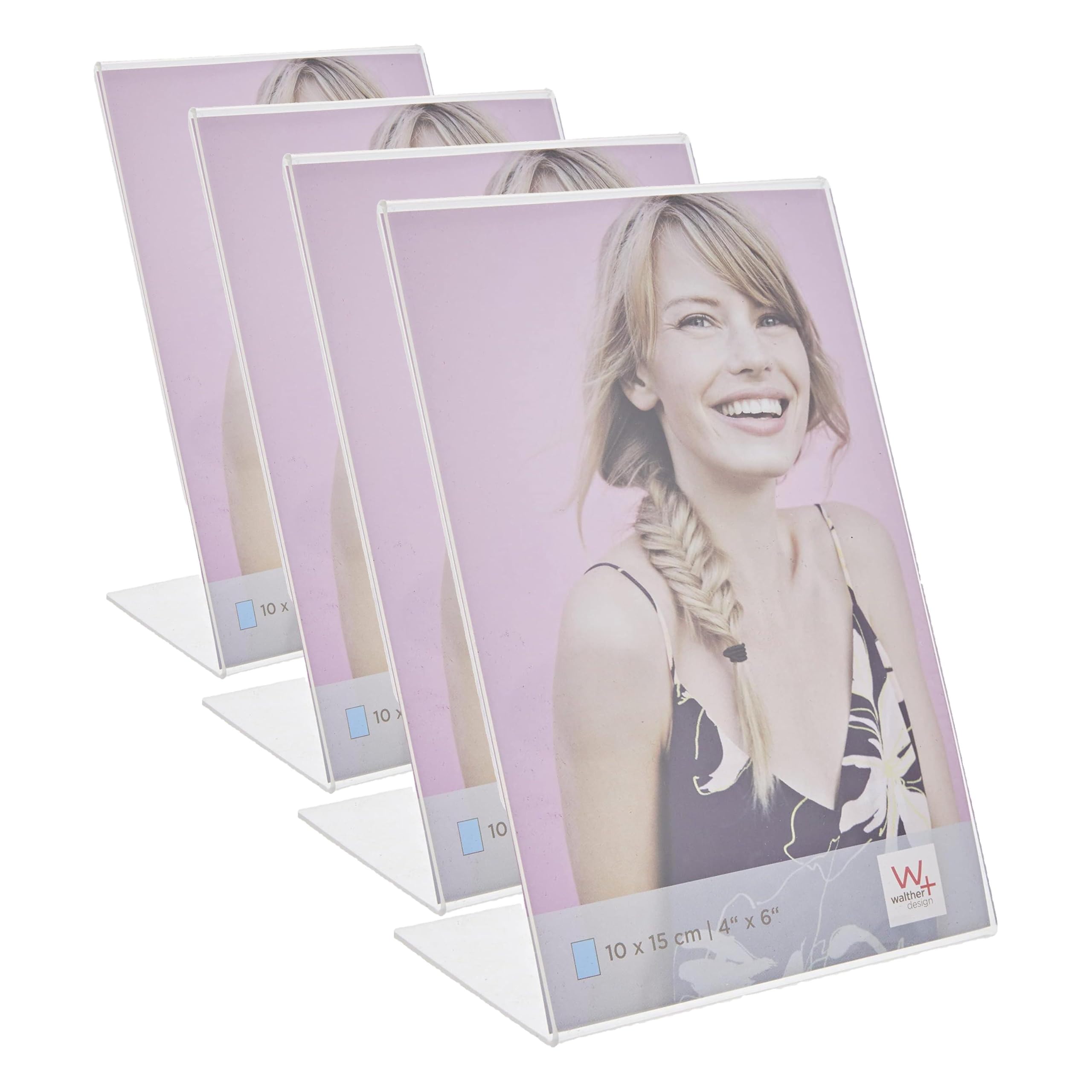 Walther Design Acryl ASH1015 cadre photo 10x15 cm portrait